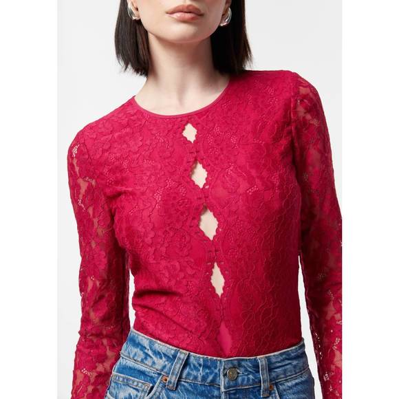 NEW CAMI NYC josefina top in amaranth - Picture 1 of 5